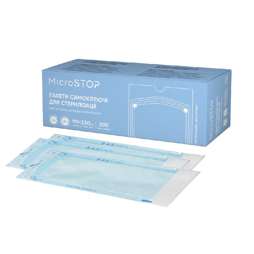 Microstop Plastic Sterilisatiezakjes