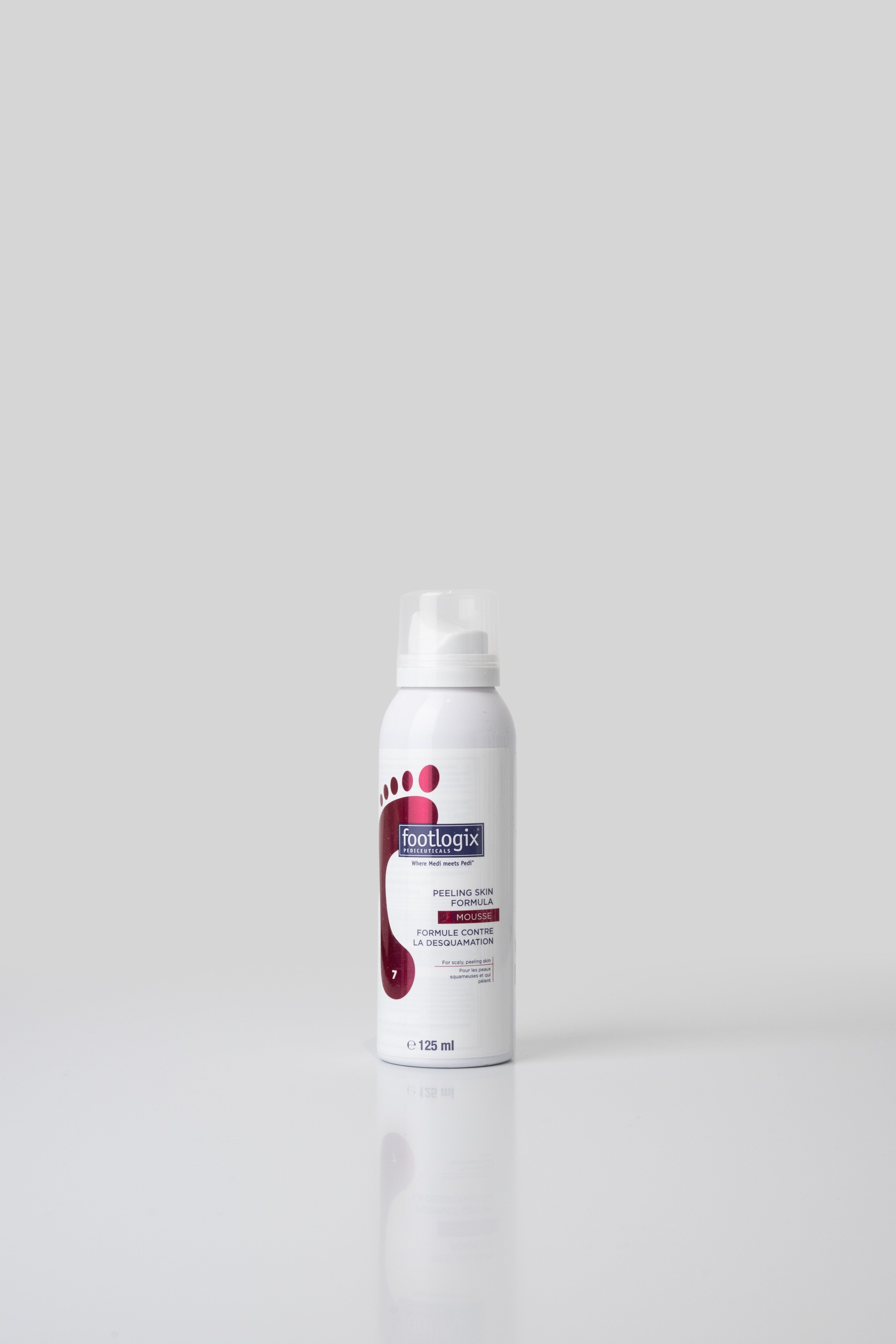 Footlogix Peeling Skin Formula Mousse 125 ml