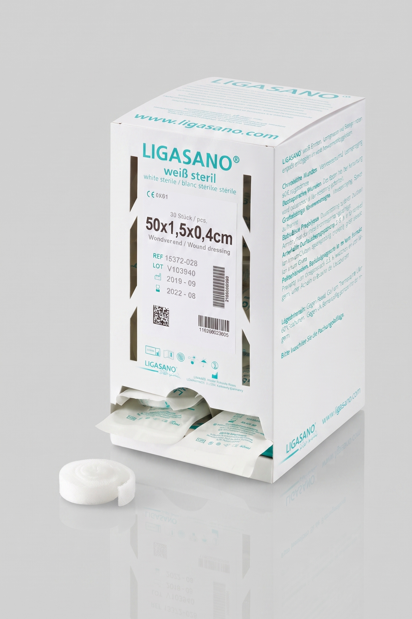 Ligasano Wit Wondverband