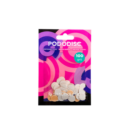 PODODISC-White wegwerp vijl-pads (Extra small)