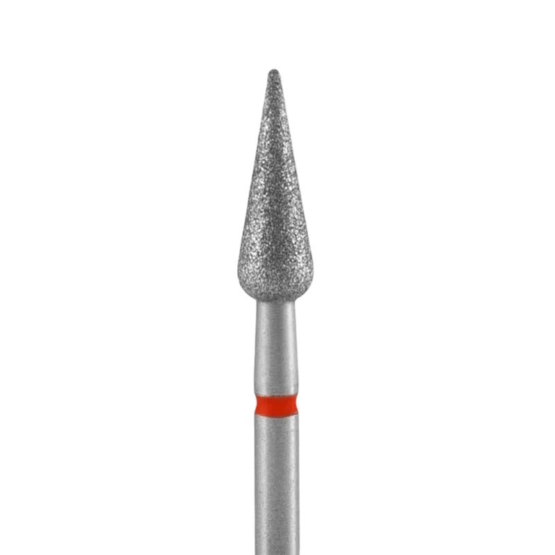 Afgeronde cone spitsvormig rood